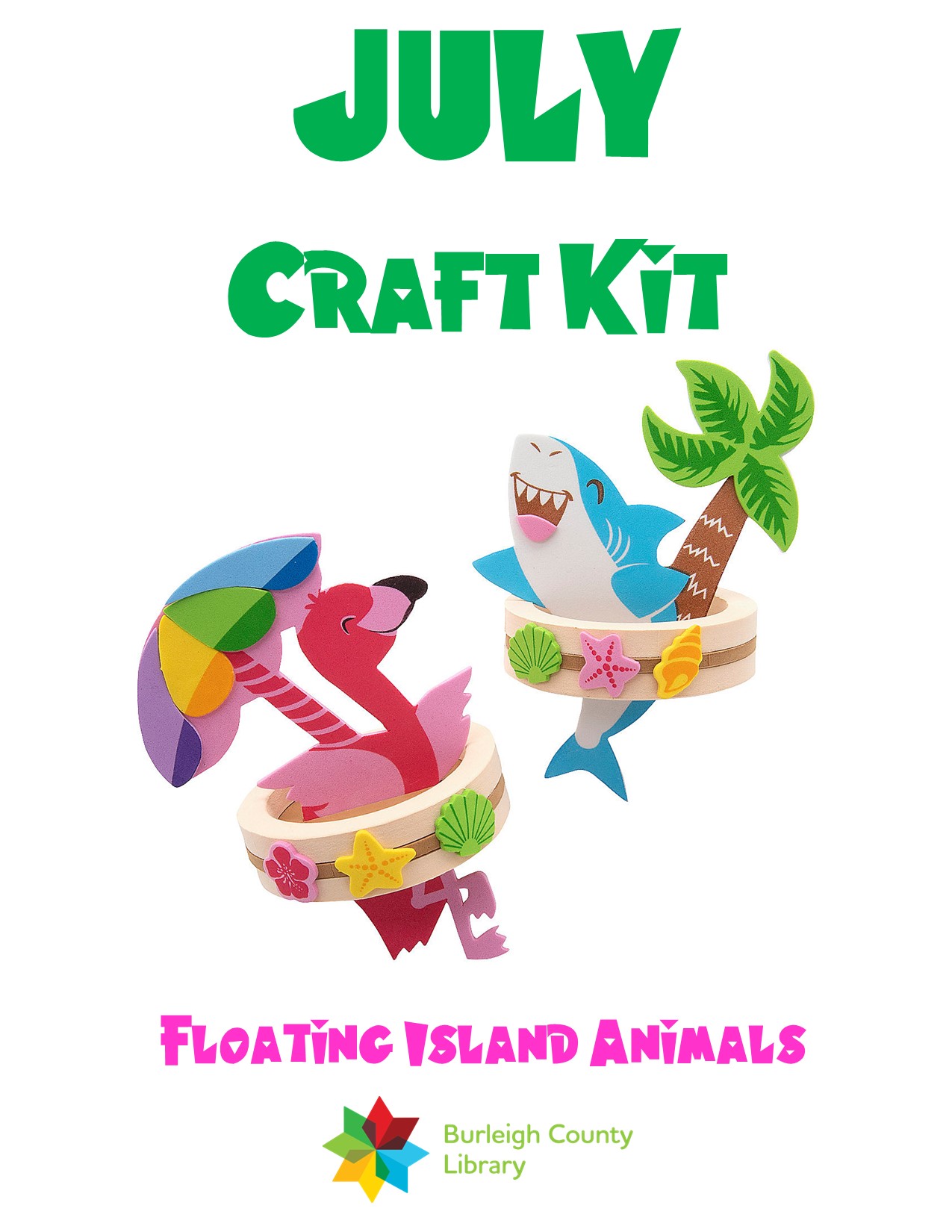 July Craft Kit: Floating Animals