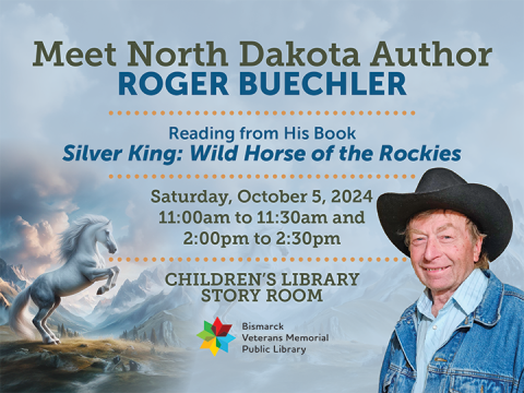 Meet the author of Silver King: Wild Horse of the Rockies, Roger Buechler. 