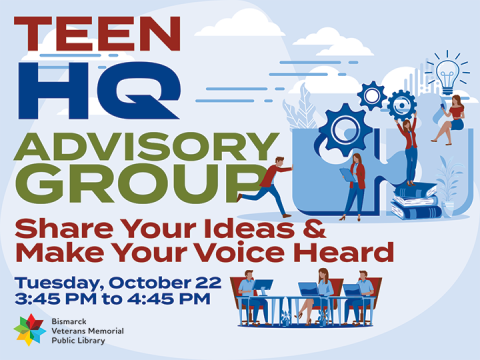 Attend the Teen Advisory Board Meeting to share your ideas and make your voice heard.