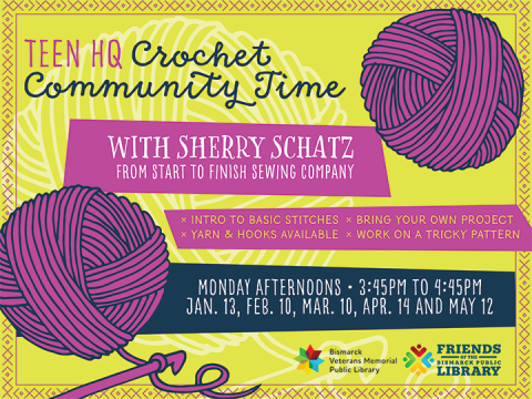 Crochet Community Time for Teens