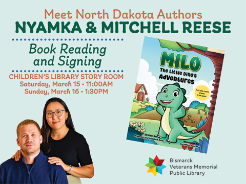 Author Visit - Nyamka and Mitchell Reese