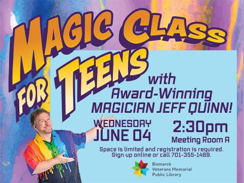 Magic Class for Teens with Jeff Quinn