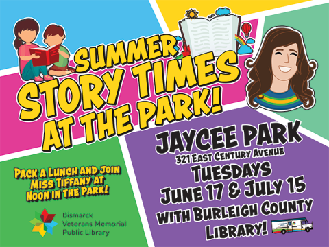 Summer Story Times at Jaycee Park