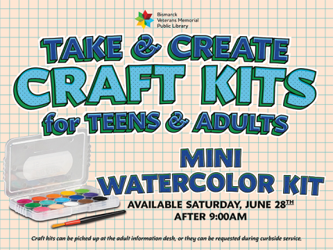 Take and Create Craft Kits: Mini Watercolor Kit
