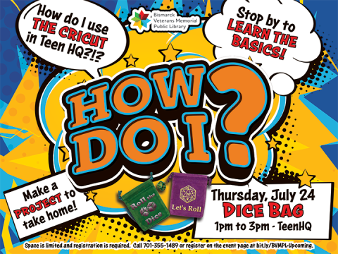 Introduction to Cricut: Dice Bag