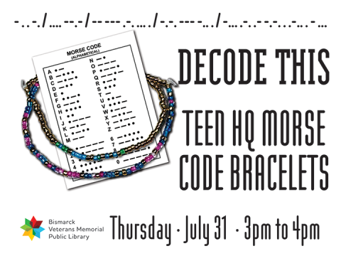 Decode This: Morse Code Bracelets