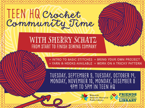 Crochet Community Time for Teens