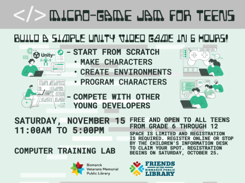 Micro-Game Jam for Teens
