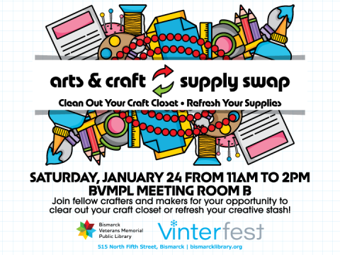 BVMPL Arts and Craft Swap on January 24, 2026