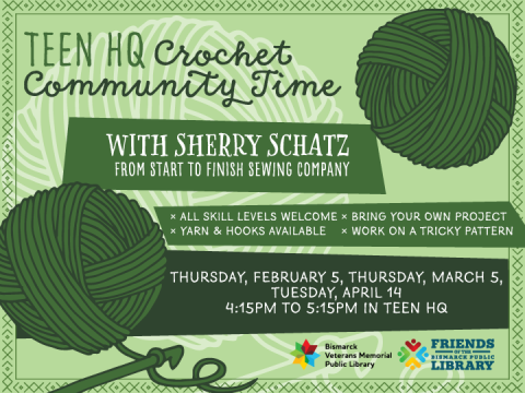 Crochet Community Time for Teens