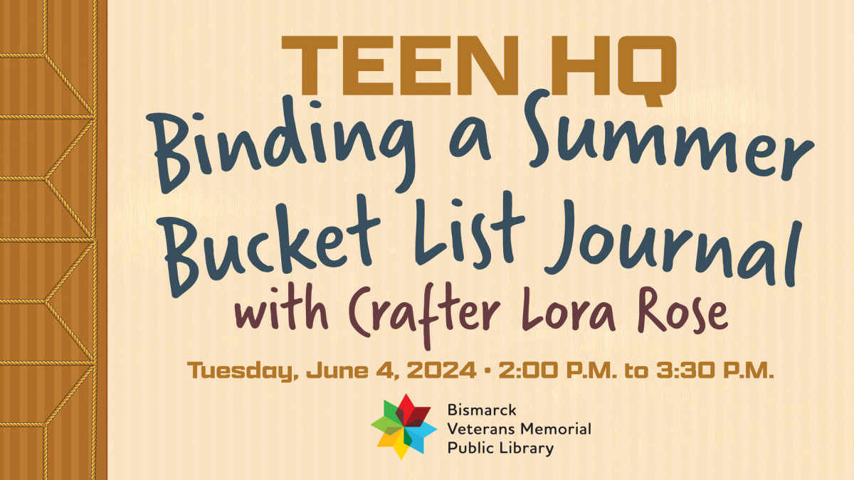 Teen HQ Binding a Summer Bucket List Journal with Crafter Lora Rose