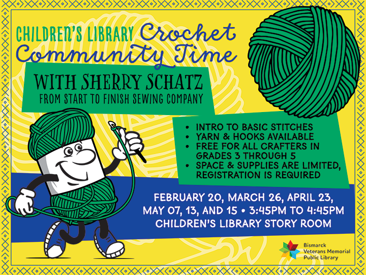 Children's Library Crochet Community Time