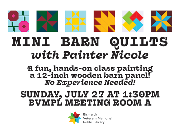 Mini Barn Quilts with Painter Nicole
