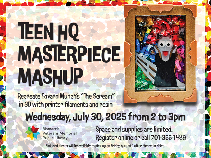 Masterpiece Mashup for Teens: The Scream