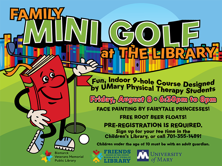 Family Indoor Mini Golf with UMary Physical Therapy Students