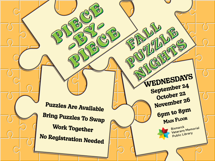 Piece-by-Piece Fall Puzzle Nights at BVMPL