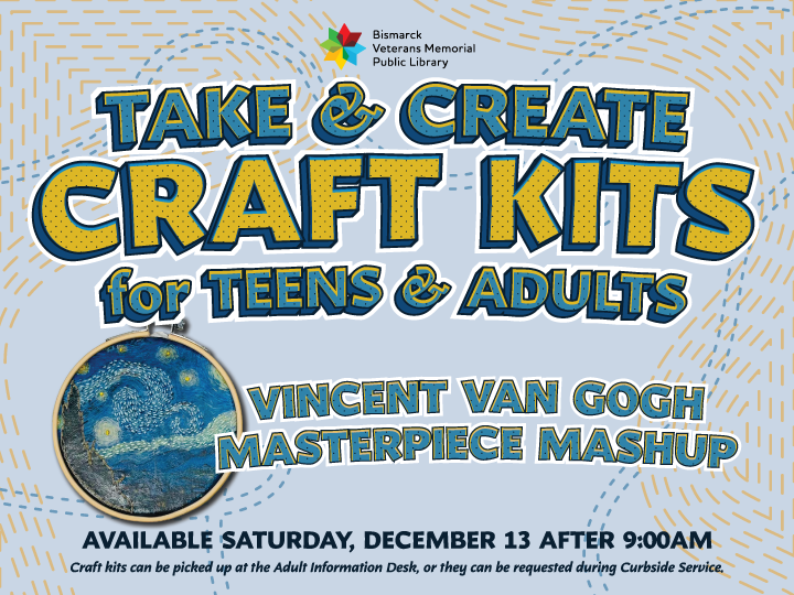 Take and Create Craft Kits: Vincent Van Gogh Masterpiece Mashup